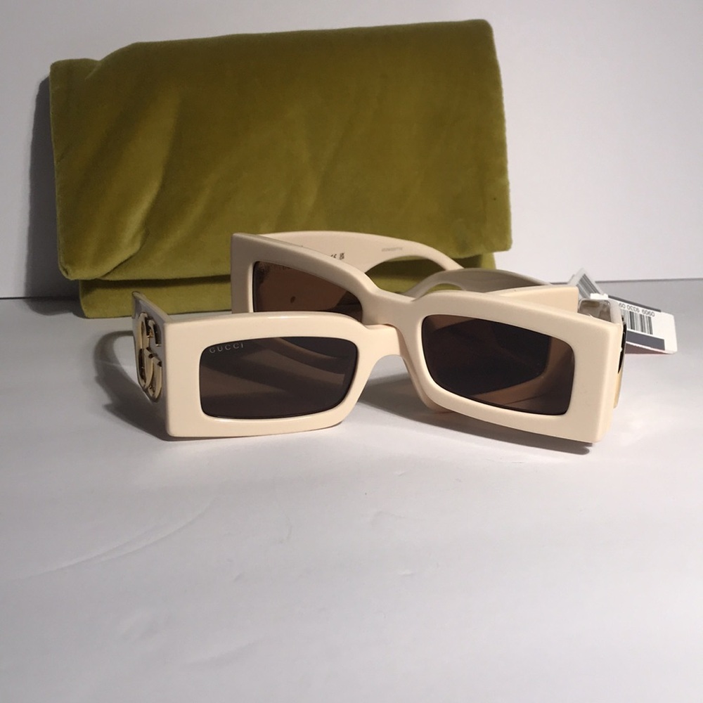 ✨ Authentic Gucci GG1425S Rectangular Sunglasses … - image 7
